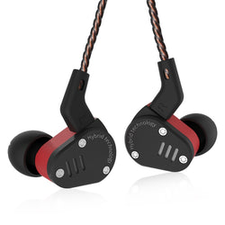 Earphone Armature And Dynamic Hybrid In Ear HIFI Bass DJ Sport