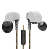 Earphones HiFi Sport Earbuds Copper Driver 3D Heavy Bass